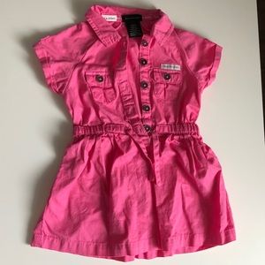 18M Girls: Pink Calvin Klein Jeans Romper